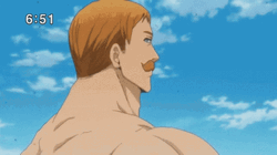 Escanor Power Jump Goodbye GIF