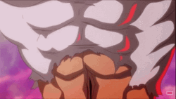 Escanor Showing Abs Muscles GIF