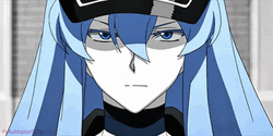 Esdeath Angry Clench Fist GIF