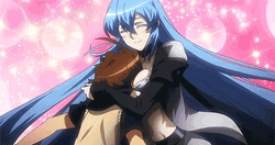 Esdeath Happy Romantic Hug GIF