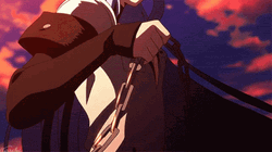 Esdeath Mount Chain Pull GIF