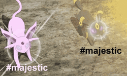 Espeon And Vaporeon Fighting GIF