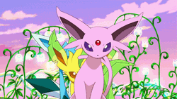 Espeon Synchronization Power  GIF