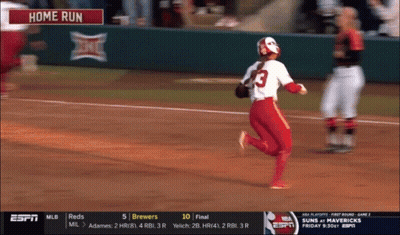 ESPN Brewers Vs Reds Baseball GIF