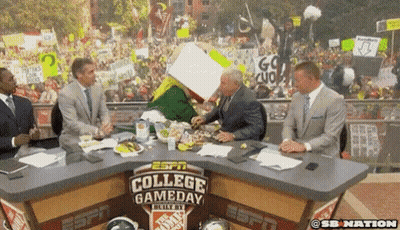 ESPN College Gameday Group Sitting Around Table GIF