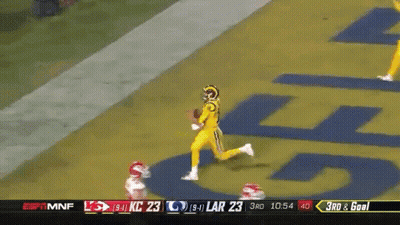 ESPN Football Game KC Vs LAR GIF