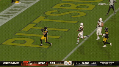 ESPN Football Game Score 19 To 22 GIF