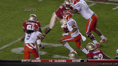 ESPN Football Game Score 49 To 0 GIF