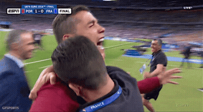 ESPN France Vs Portugal Soccer Game GIF
