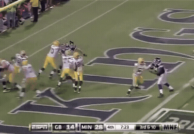 ESPN Green Bay Packers Vs Minnesota Hawks Football GIF