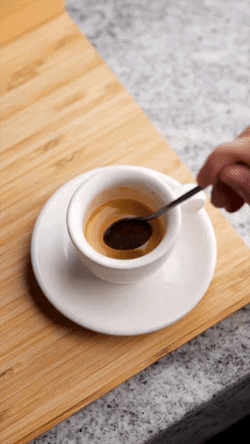 Espresso Slowly Stirring GIF