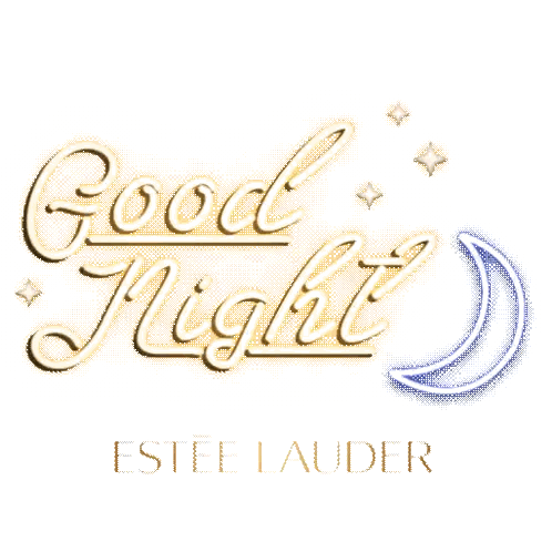 Estee Lauder Good Night Logo Sticker