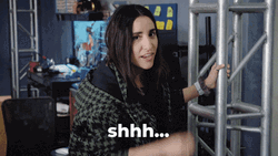 Estefannie Shhhh I'm Spying GIF