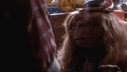 ET Phone Home Drag Costume GIF
