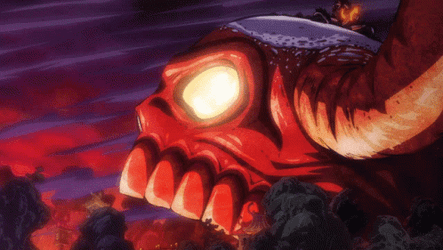 Eternity Luffy Vs Kaido GIF