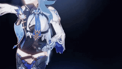 Eula Dancing Genshin Impact GIF