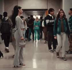 Euphoria Alexa Demie Hallway GIF