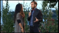 Euphoria Stage Interview GIF