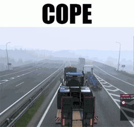 Euro Truck Simulator Crash GIF
