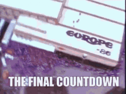 Europe Concert The Final Countdown GIF
