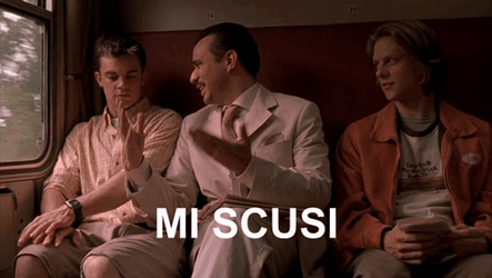 Eurotrip Mi Scusi GIF