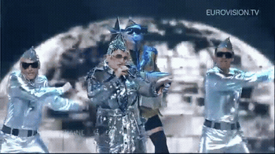 Eurovision Performance On Stage GIF