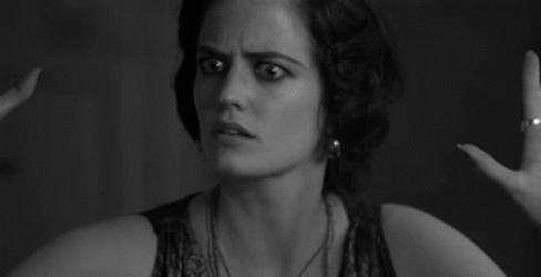 Eva Green Stop Gesture GIF