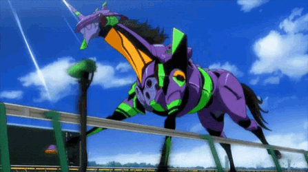 Eva01 Horse GIF