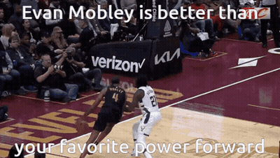 Evan Mobley Better Than Your Favorite Power Forward GIF