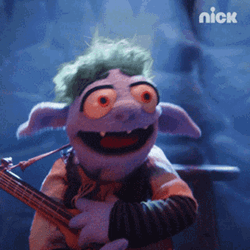 Evan The Troll Laughing Guitar Happy GIF