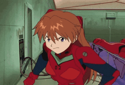 Evangelion Asuka Angry Nagging GIF