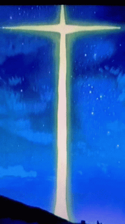 Evangelion Cross To The Sky GIF
