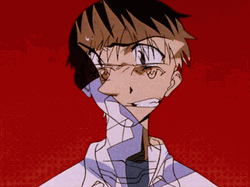 Evangelion Shinji Existential Crisis GIF