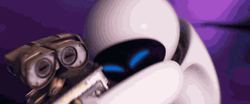 Eve WallE Cute Love GIF