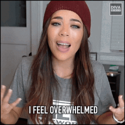 Evelyn Lozada I Feel Overwhelmed GIF