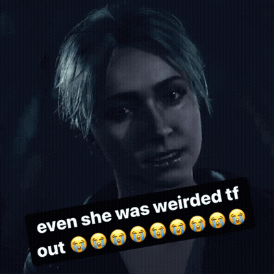 Even She Was Weirded TF Out Woman GIF