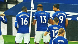 Everton Fc Dancing Players GIF