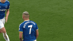 Everton Fc EVE Four Players Hugging GIF