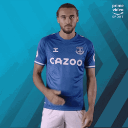Everton Fc EVE Player Tapping Chest GIF
