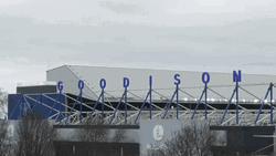 Everton Fc Goodison Stadium Aerial View GIF