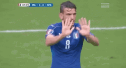 Everton Fc Pushing Hand Sign GIF