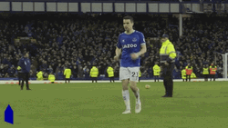Everton Fc Séamus Coleman Blowing Kiss GIF