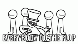 Everybody Do The Flop GIF