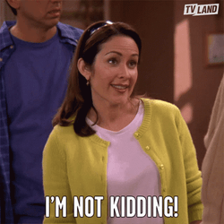 Everybody Loves Raymond Debra Barone Im Serious GIF