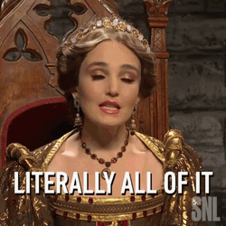 Everything All Of It The Queen SNL GIF