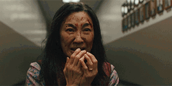 Everything Everywhere All At Once Michelle Yeoh Crying GIF
