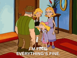 Everythings Fine Hey Arnold Helga G Pataki GIF