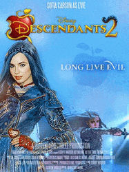 Evie Descendants 2 Disney Movie Poster GIF