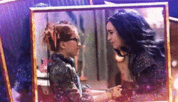 Evie Descendants Behind The Scenes GIF