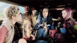 Evie Descendants Friends Road Trip GIF